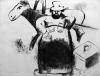 Lithograph - Marc Chagall - Selifan