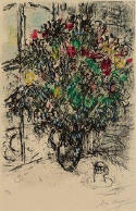 Marc Chagall, Le Bouquet Rouge