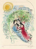 Marc Chagall, Le Square de Paris